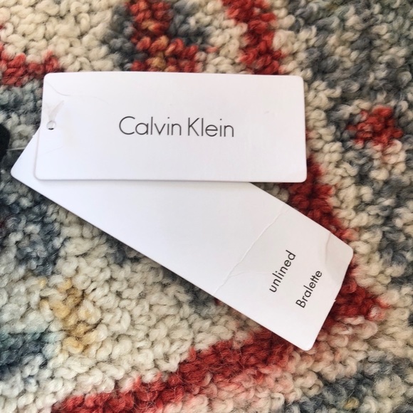 NEW ✨ Calvin Klein Black Unlined Bralette - Picture 3 of 6